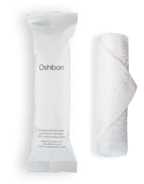 Serviette rafraîchissante oshibori